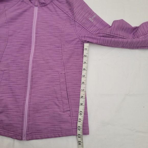 FREE COUNTRY Girls. Water Resistant Super Softshell Reflective Hooded Jacket - Picture 12 of 15